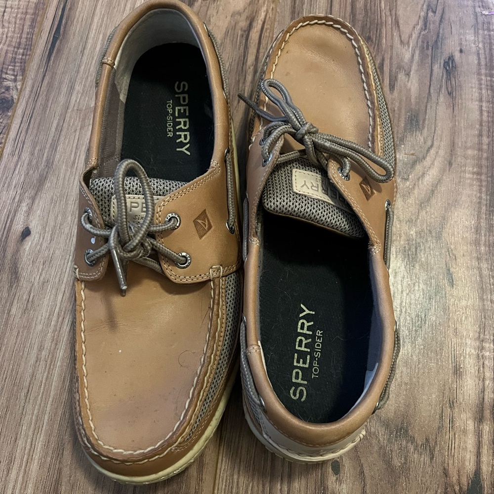 Sperry Top-Sider Brown Boat Shoes Mens 11